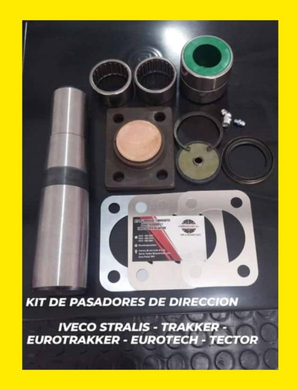 Kit de Pasadores de Dirección, Iveco .Stralis-Trankker-EuroTraker-Eurotech-Tector